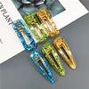 Acrylic hairgrip, bangs, hairpins, hair accessory, wholesale, suitable for import