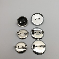 Disc brooch diy corsage metal accessories materials hair accessories clothing accessories brooch pins jewelry accessories