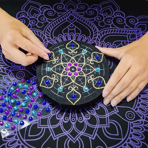 Amazon Mandala Dotting Tools 40-piece Set Painting Handmade Art Supplies Art Drawing Board Sticker Holder