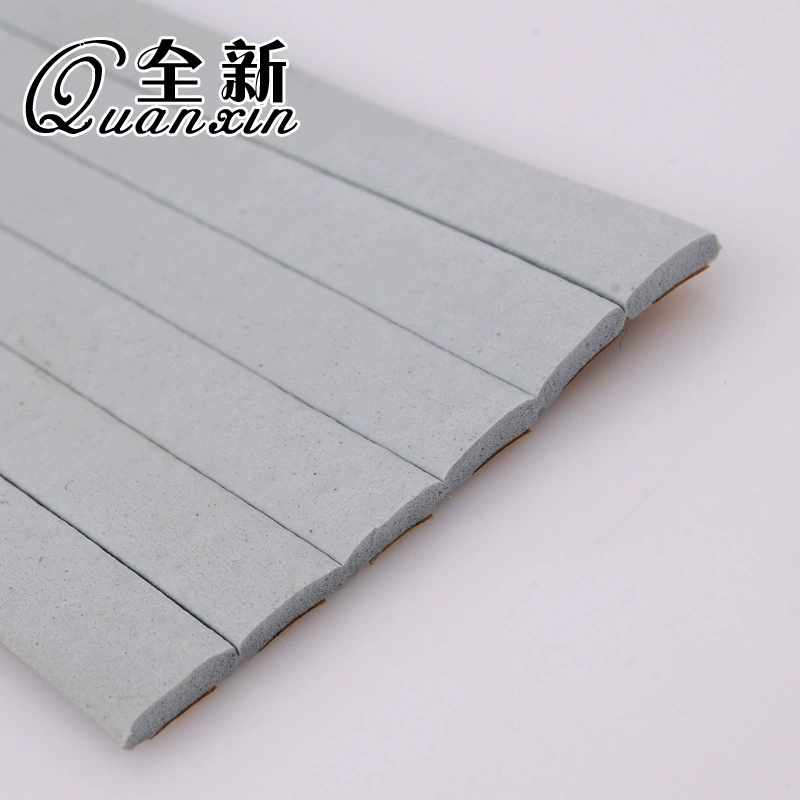 Уплотнительная лента для дверных и оконных швов из алюминиевого сплава, самоклеящаяся кожаная полоса, звукоизоляционная полоса, защита от столкновений, ветроустойчивость E P D I форма