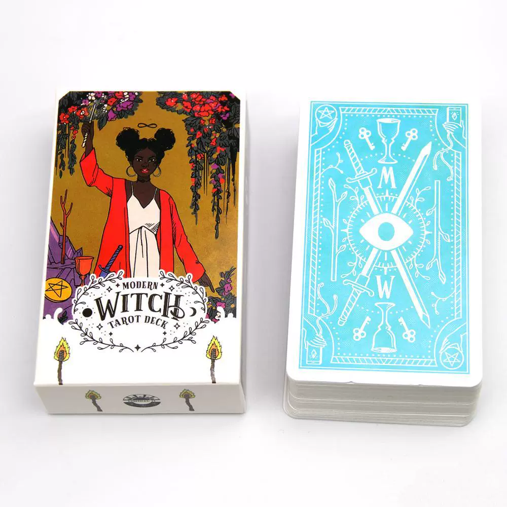 Factory Source English Version Tarot Modern Witch Tarot Deck Modern Witch Tarot