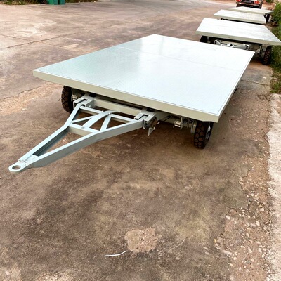 平板拖车 急发电机组拖车 急照明拖车 平板牵引车 厂区周转拖车|ms