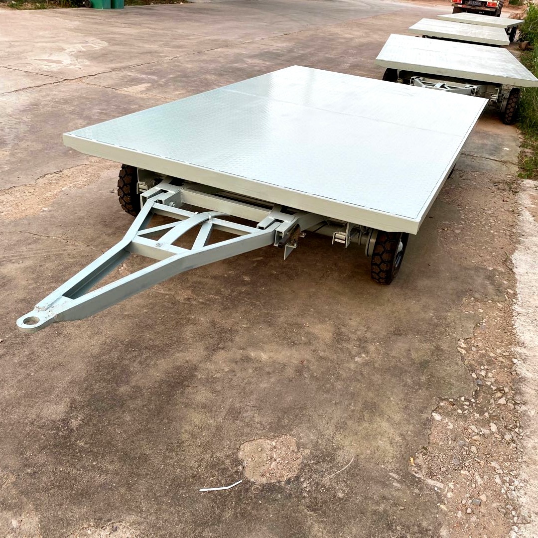 平板拖车 急发电机组拖车 急照明拖车 平板牵引车 厂区周转拖车|ms