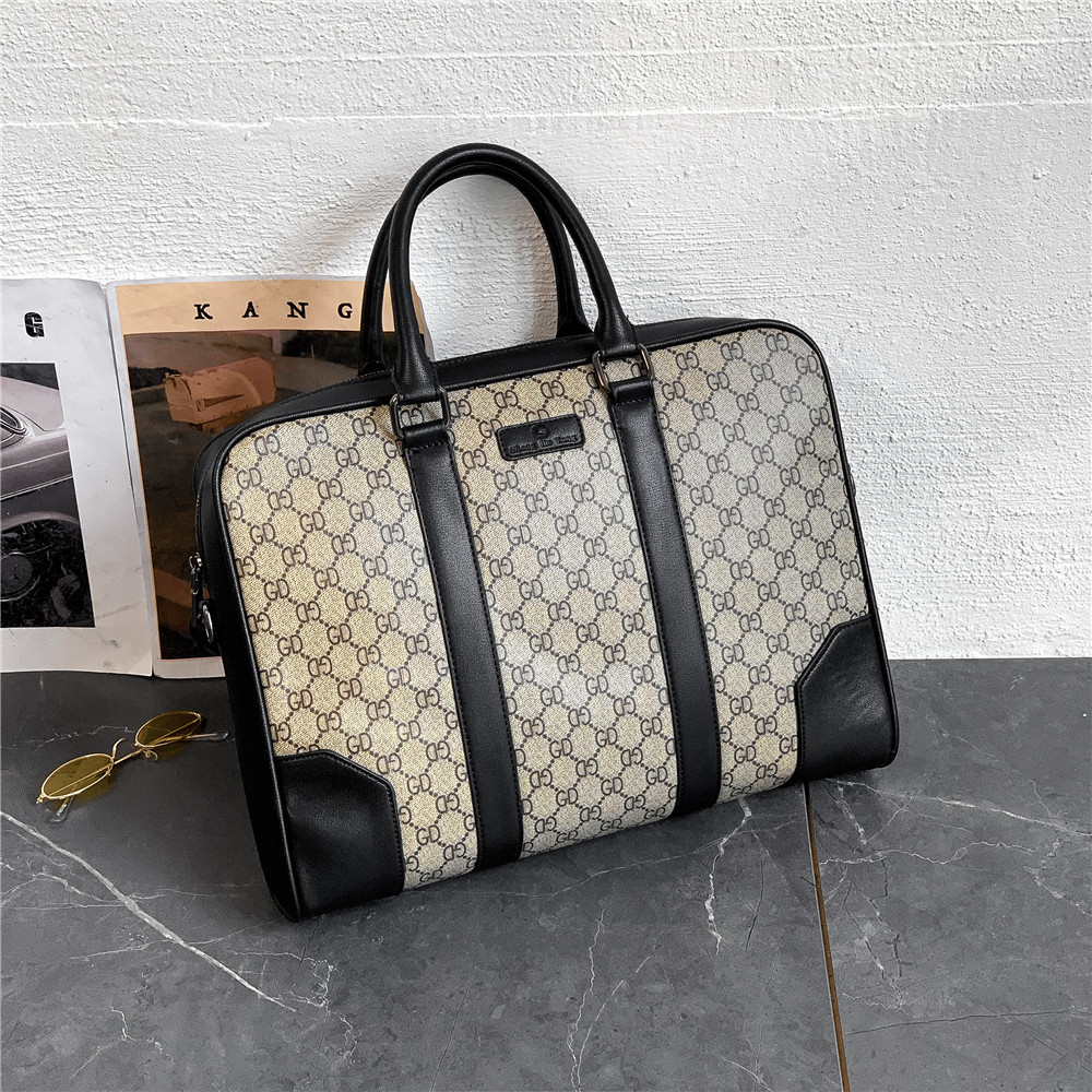 2020 new pattern Korean Edition man Briefcase business affairs Office package leisure time Handbag Men's Bags A generation of fat