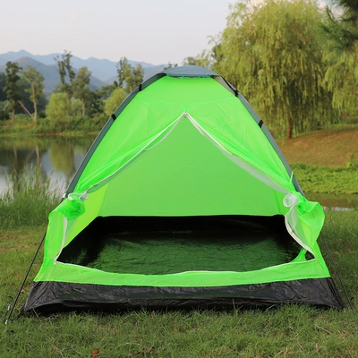 Camping Tent Outdoor Double Çadırlar - green-double