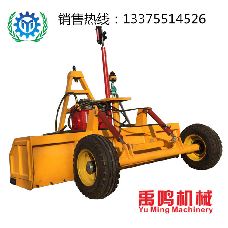 农用激光平地机 四轮带卫星平地机 农用土地耕整平地机