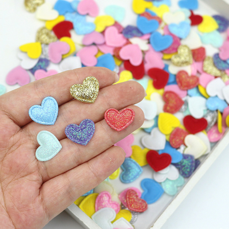 1.7cm colorful glitter powder love diy handmade hair accessories headdress clothing fabric accessories accessories jewelry materials 1.7cm colorful glitter powder love diy handmade hair accessories headdress clothing fabric accessories accessories jewelry materials
