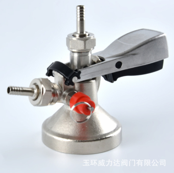 厂家直供 可批发正牛啤酒过滤器分配器 不锈钢啤酒阀G型分配器
