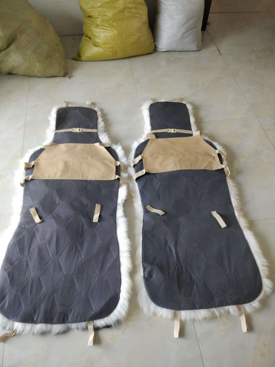 Wool Cushion single piece High and Low wool cushion winter wool cushion single piece Foreign Trade car cushion Australian Wool Cushion