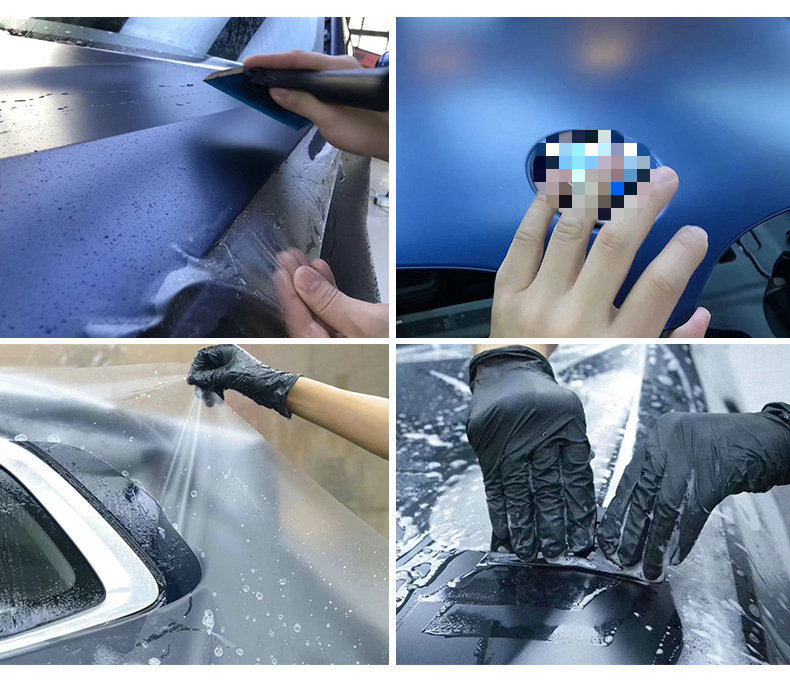 Car invisible car coat frosted matte TPU paint transparent protective film scratch-proof baking-free TPH car body film