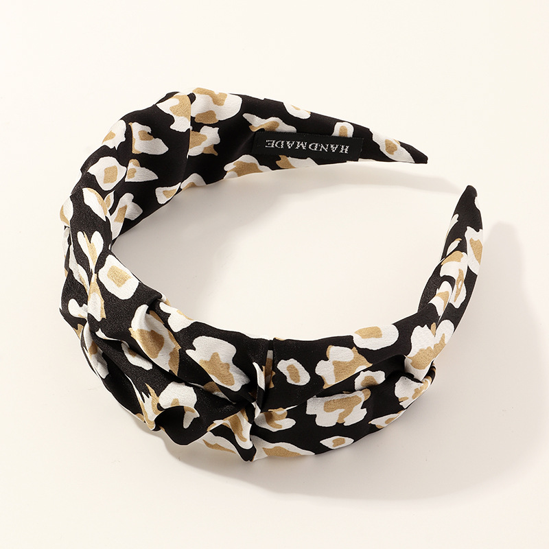 Fashion New Polka Dot Headband  Fabric Printing Headband Fashion Women's Headwear display picture 1