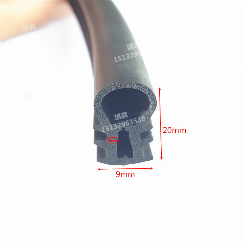 橡胶密封条异形发泡密封条耐高温防撞密封三元乙丙发泡橡胶密封条