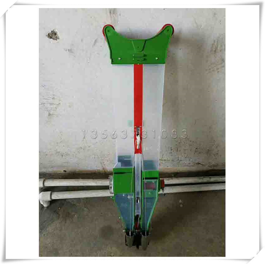 玉米大豆小麦多工能点播器 小型手提播种机 单行点播器单行点播机