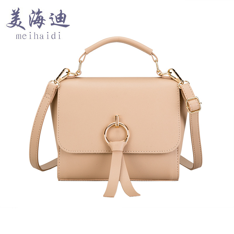 爆款夏季新款韩版PU女包斜跨单肩手提横款方型百搭简约复古小方包|ms