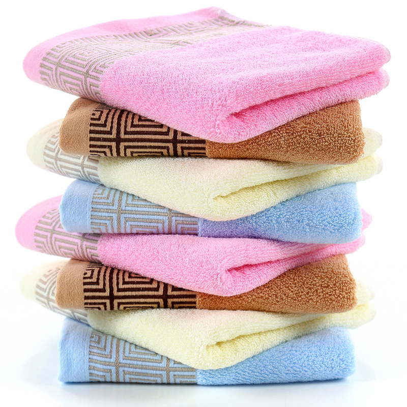 Serviettes de visage en coton pur absorbantes et douces_voghion.com
