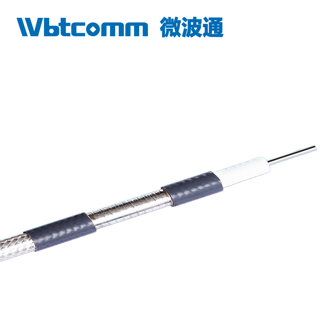 Microwave pass STA-090 Silver weave coaxial Cable Military CXN3506 Stable phase cable RF Cable
