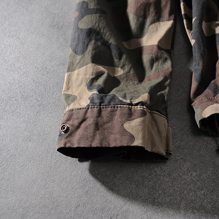 A48 autumn and winter new foreign trade original single-base solid color camouflage hooded young men's windcoat jacket jacket 0104 49 A48 autumn and winter new foreign trade original single-base solid color camouflage hooded young men's windcoat jacket jacket 0104 49