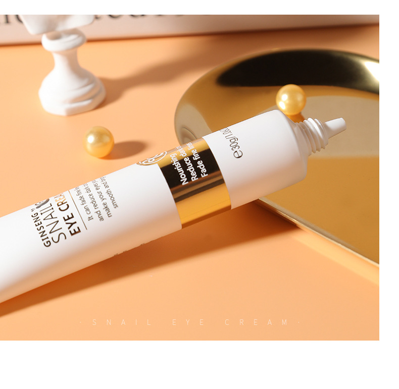 Laikou Red Ginseng Snail Eye Cream 30g + Eye Device Eye Hydrating and Moisturizing Skin Care Products Cross-border supply consignment undefined