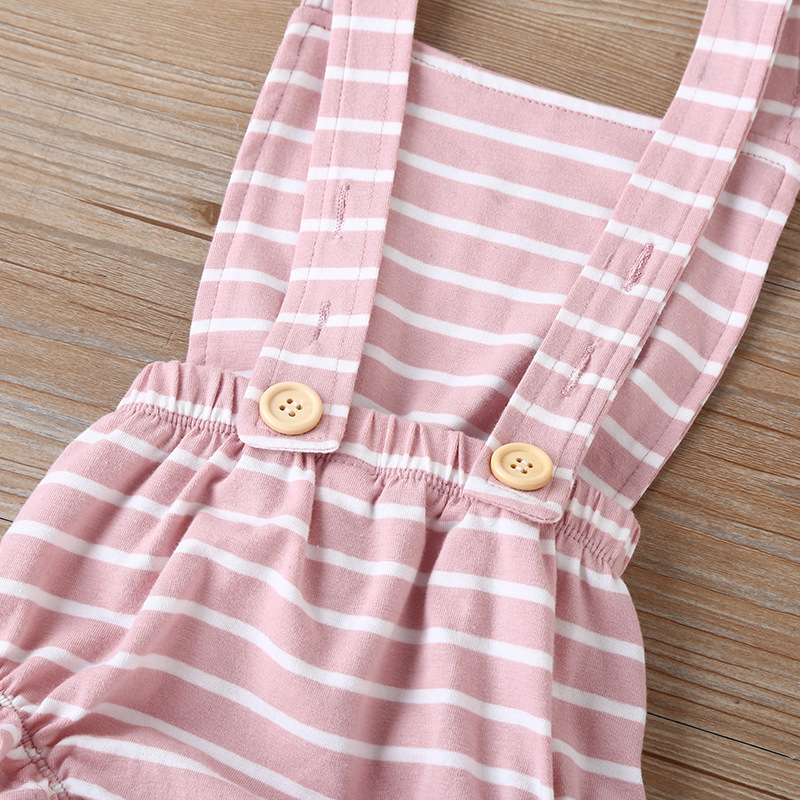 New  Striped Fashion Wild Cotton Newborn Pants Baby Suspenders Wholesale display picture 8