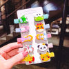 Children's hairgrip, set, cartoon hairpins, Korean style, no hair damage