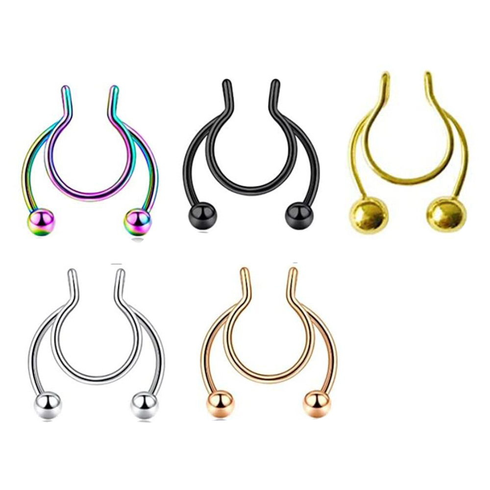 16G labret stud size and finish detail