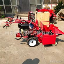 山地自走式掰棒子机 玉米秸秆粉碎机 柴油电启动玉米收获机