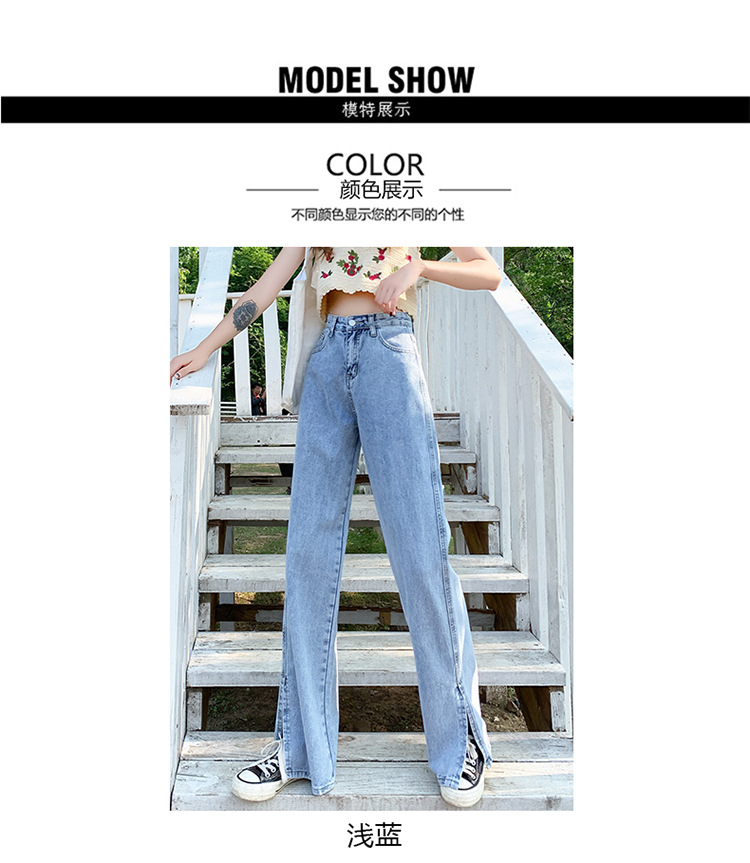 Pantalon léger femme en coton - Ref 3430256 Image 11