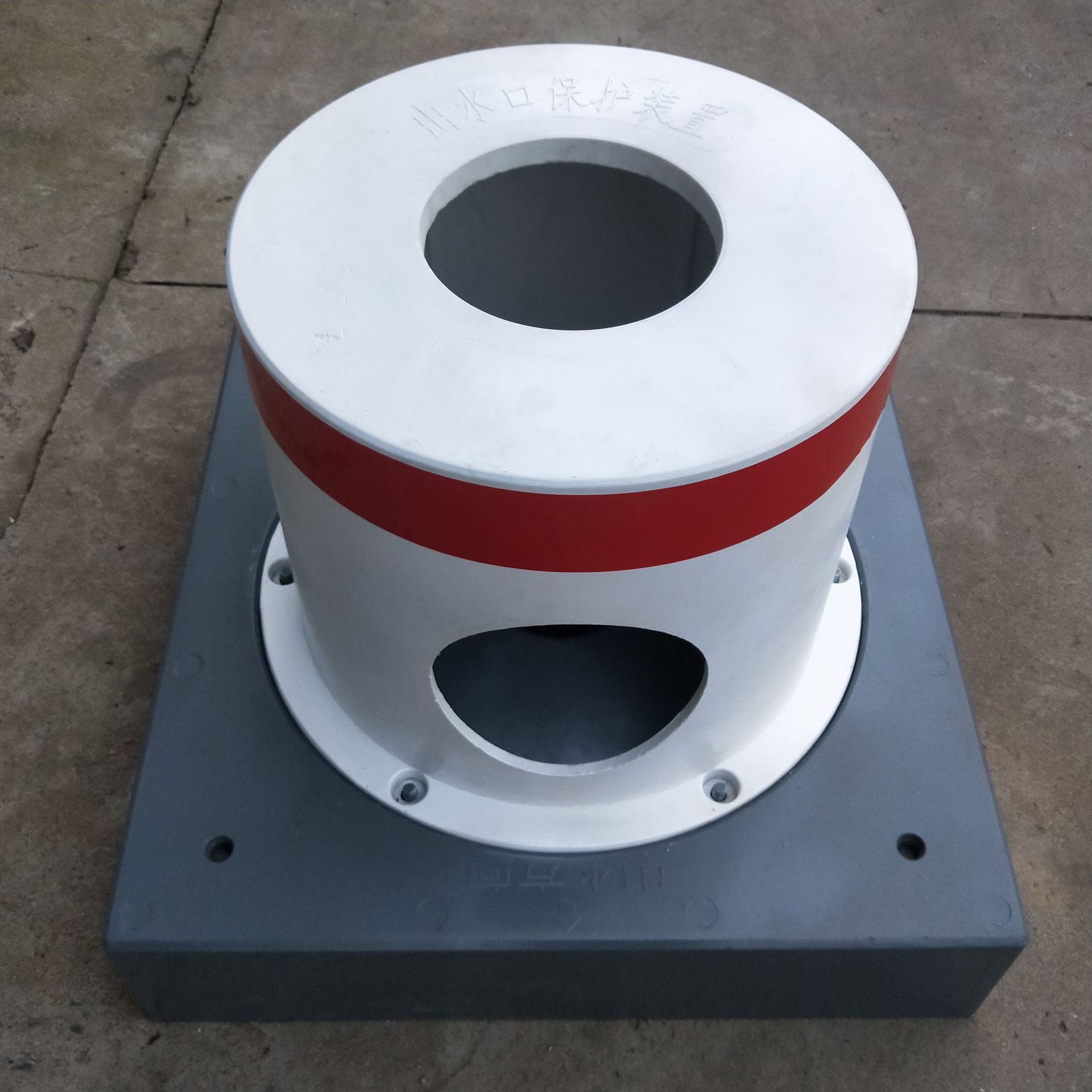 FRP protect device Fiberglass base FRP Protective cap Gravity protect device