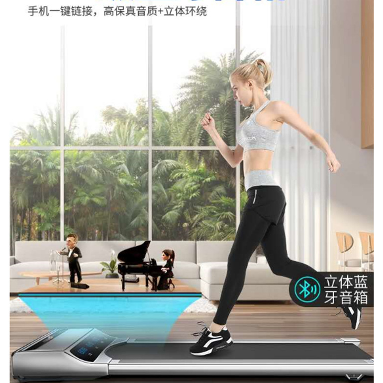 Flat Treadmill Walking machine household family indoor small-scale Mini simple and easy Folding Physical exercise Bodybuilding equipment