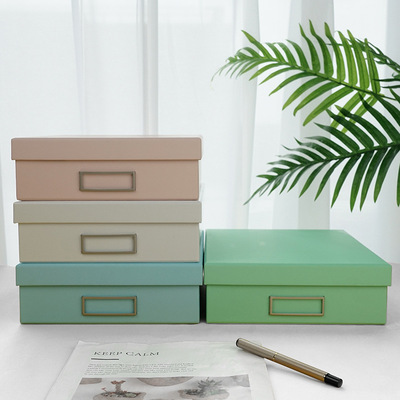 File box customized Office desktop file Arrangement Storage supply wholesale Simplicity archives Document box