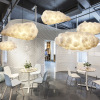 Creative ceiling lamp, milk tea, clothing for living room, cotton flashlight for bedroom, lights, cloud, internet celebrity