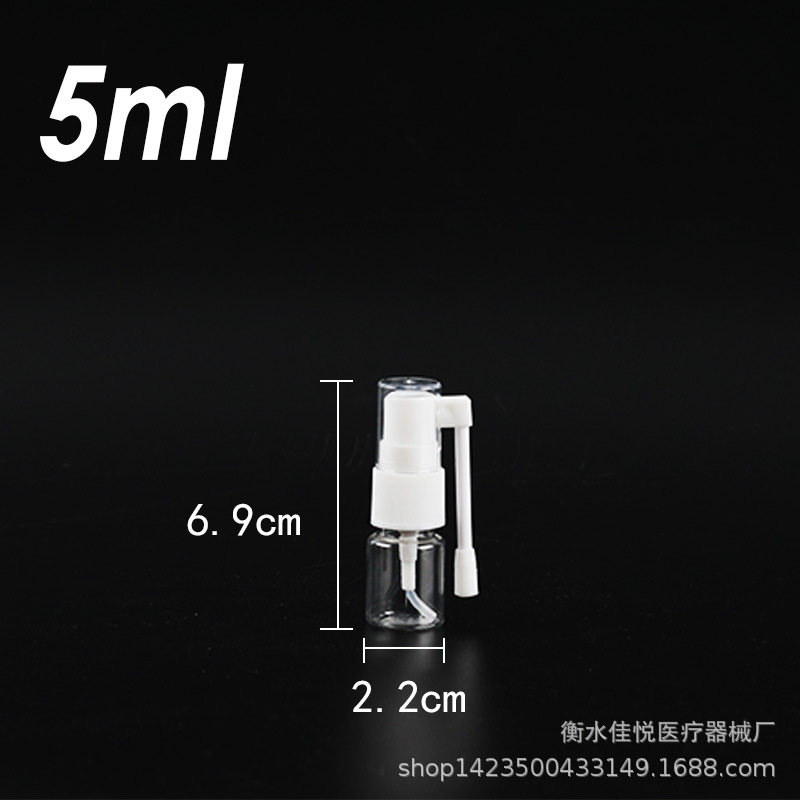 10/20/30ml botella de spray transparente de Nariz de elefante botella de spray para mascotas engrosada boquilla giratoria de 360 grados