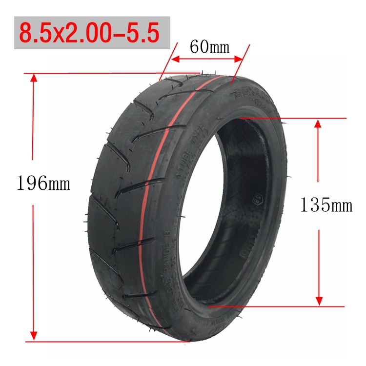 8.5x2.00-5.5正新外胎0