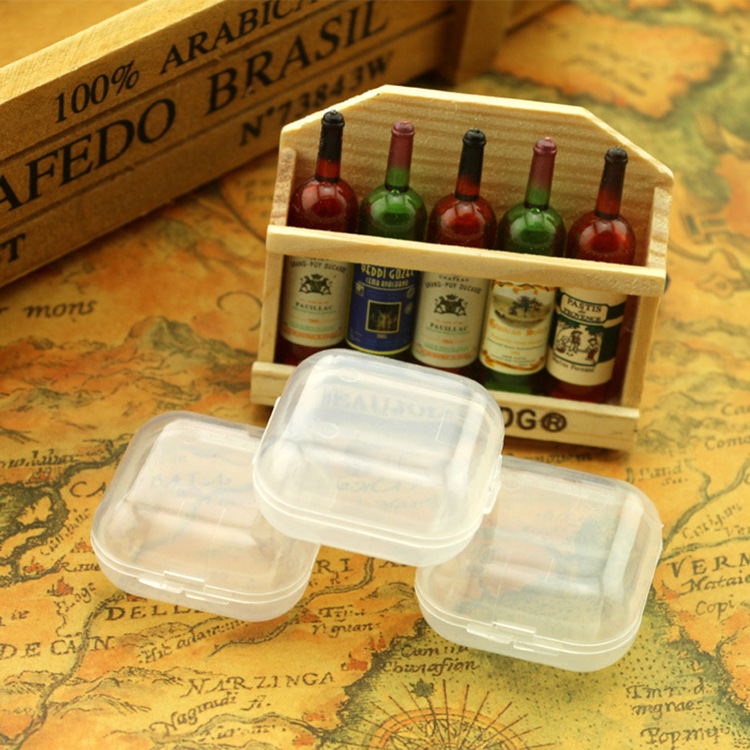 隔音耳塞收纳 方形小盒子 透明 批发|ms