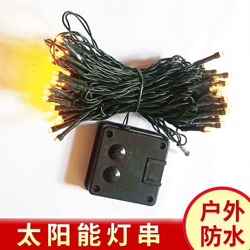 Manufacturer Wholesale Led Solar Light String Outdoor Waterproof Lantern Lamp Bead Solar Copper Wire Light String