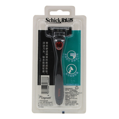 SchicK/ Comfort 5 Manual man Shavers razor Metal Scrub Razor Rack