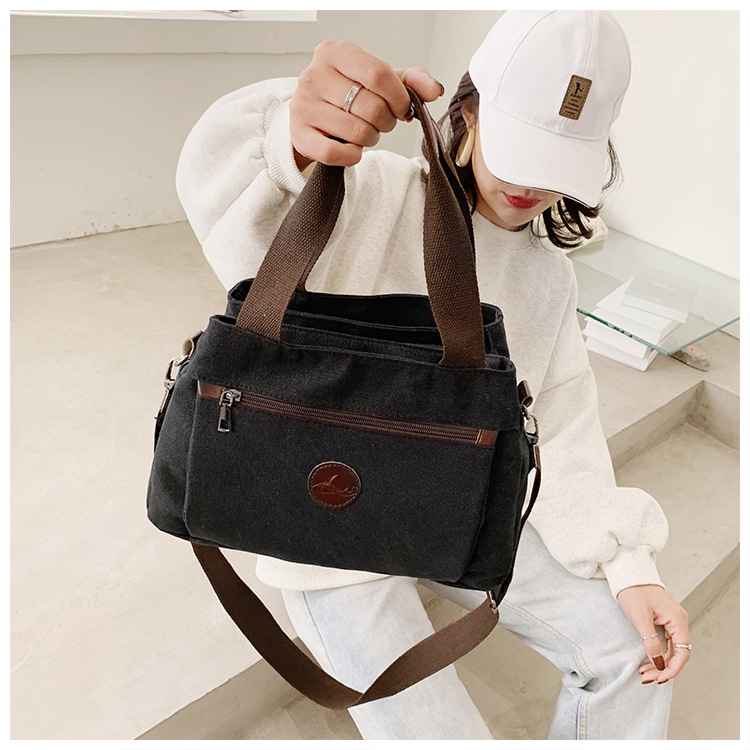 All-match Canvas  New   Casual Messenger Bag display picture 17