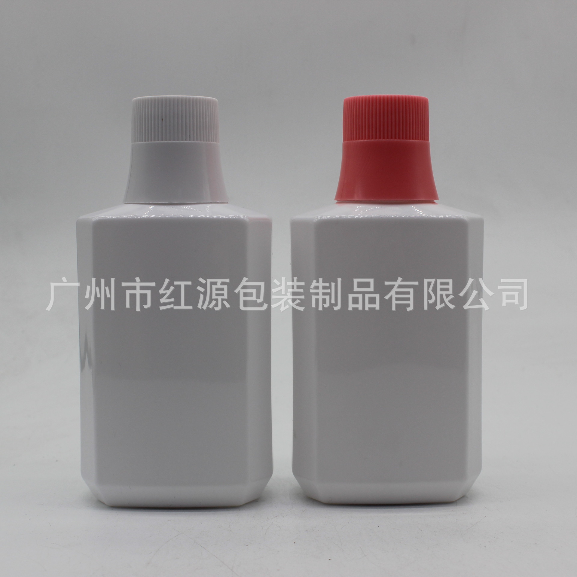 250毫升塑料空瓶 500毫升六角扁瓶塑料瓶 350毫升漱口水瓶 带量杯