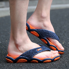 2022 Summer Fashion Men's Shoes New Toe-Cap Herringbone Sandals Men Plastic Anti-Slip Durable Cool Slippers