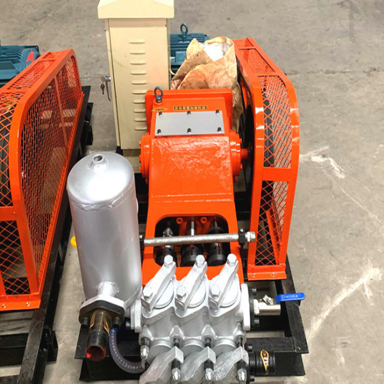 GPB柱塞注浆机GPB10变频三缸柱塞泵卧式往复单作用砂浆注浆泵