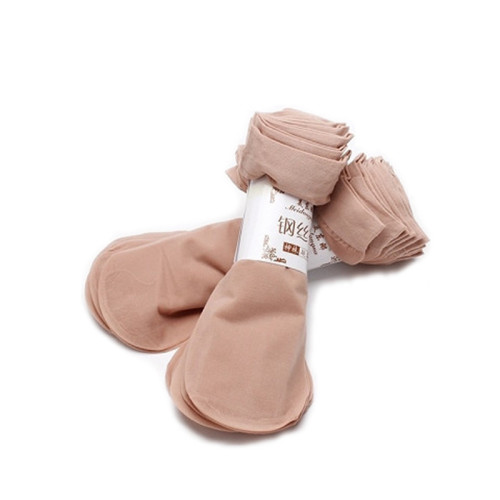 Spring and Autumn steel wire socks, wear-resistant and anti-snagging, women's short socks, ultra-elastic and ultra-soft, won't tear, velvet socks