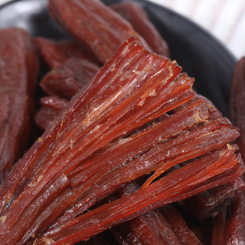 Ramming Cattle Love Inner Mongolia Shredded Dried Beef Jerky Bulk Dried Meat Spicy Snack Packaging Specialty Beef Vacuum Cooked Food