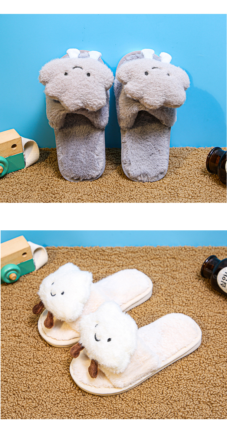 New cartoon children s indoor non-slip soft bottom slippers NSPE11139