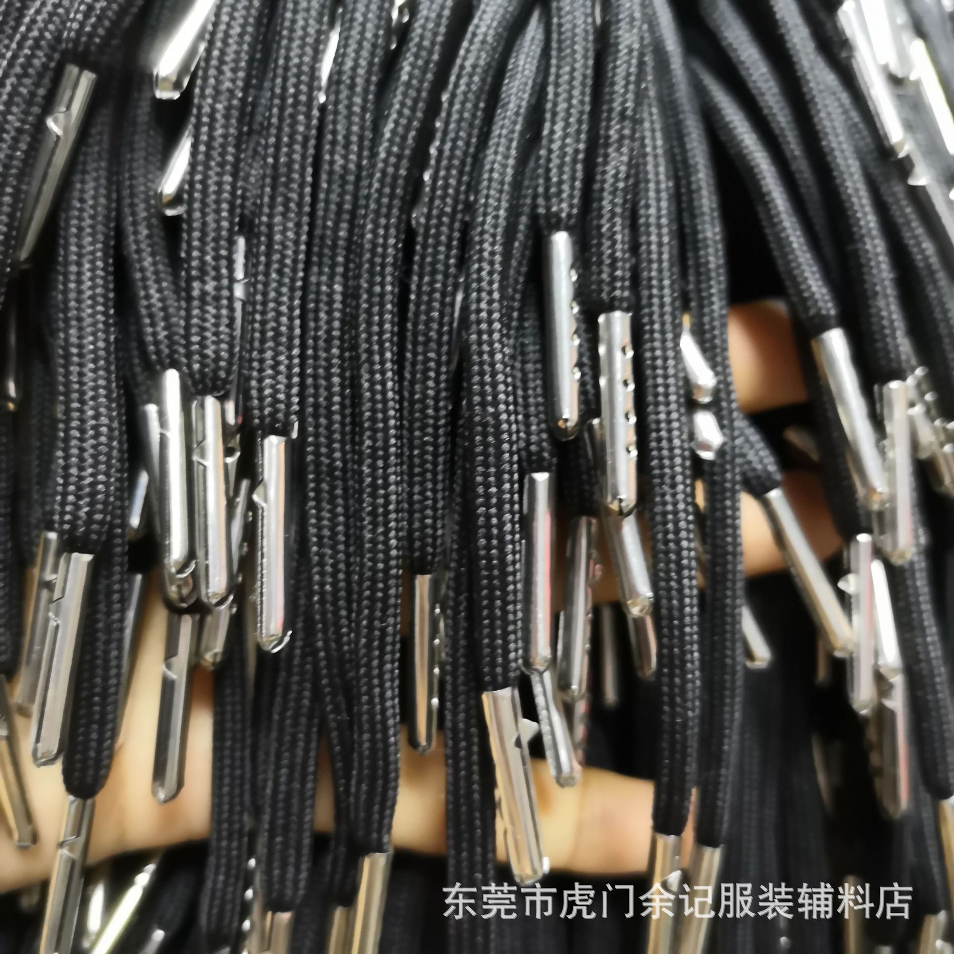 现货金属头涤纶运动卫裤风衣卫衣裤头抽绳 圆沙滩裤腰绳5/6mm批发|ms