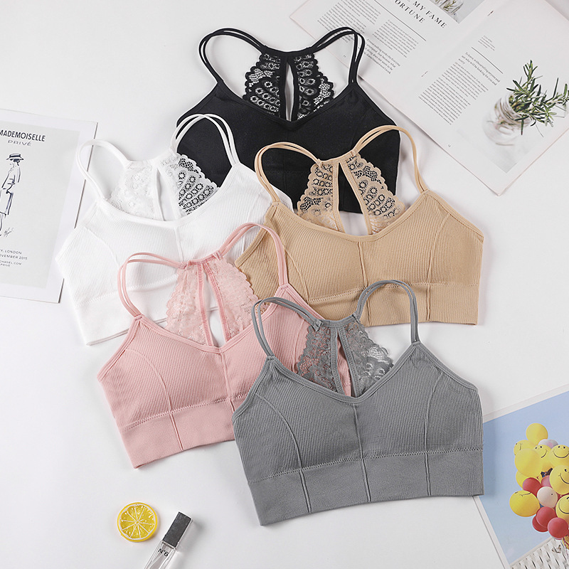 [45.00 kg-100.00 kg] extra large seamless wrapped chest anti-exposure sexy seamless comfortable beauty back underwear for women