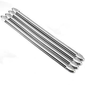 Coche parachoques cuerpo de parachoques tira anti-arañazos coche anti-colisión tira galvanoplastia 4 Pack image 5