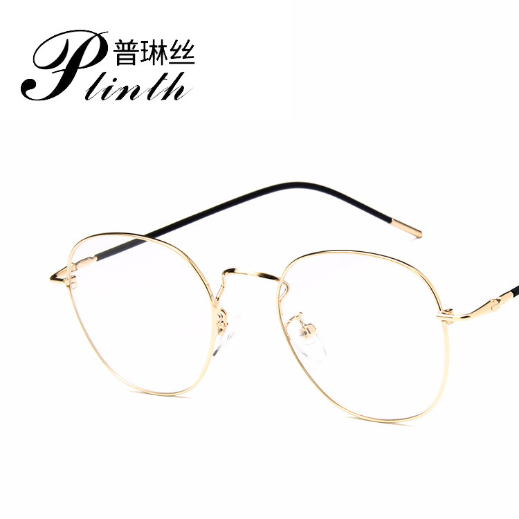 Round small frame spectacle frame 2020 New Retro ultra light flat lens fashion Korean version spectacle frame 9959 kickoff