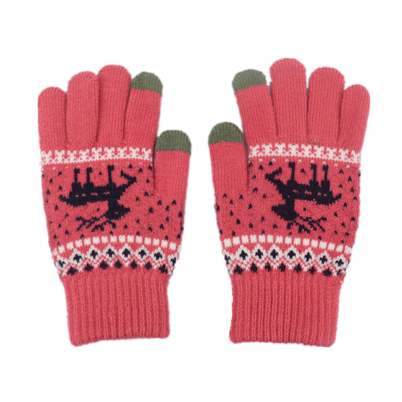 Simple Style Deer Polyester Gloves 1 Pair display picture 16