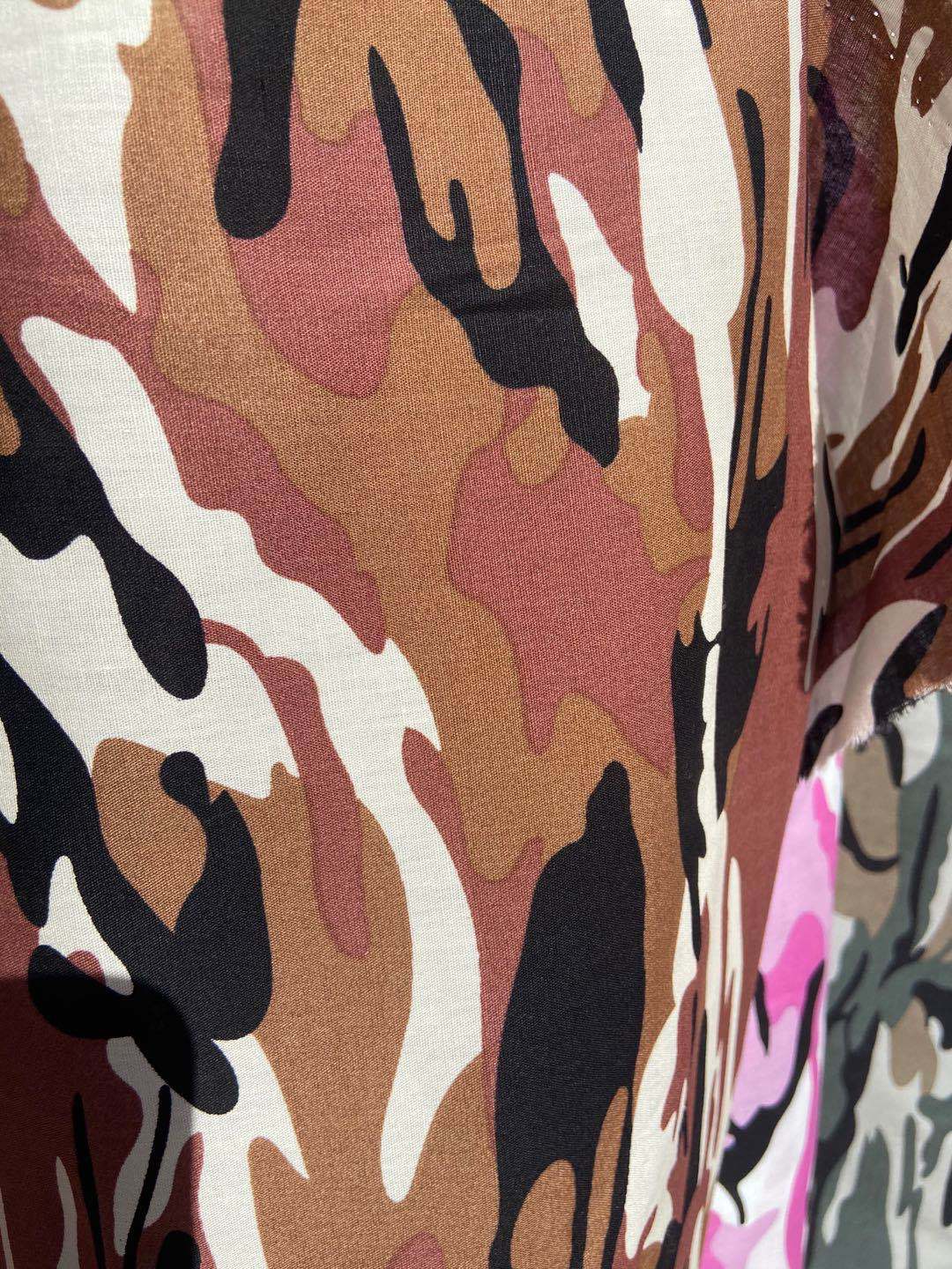 Completo-arte de algodón teñido máscara de tela bolsa de tela 133x72 de grano fino máscara de lona lisa forro de tela