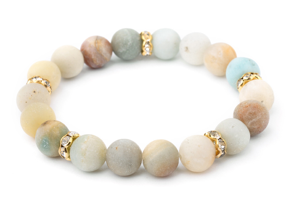 Fashion Ball Agate Bracelets display picture 1